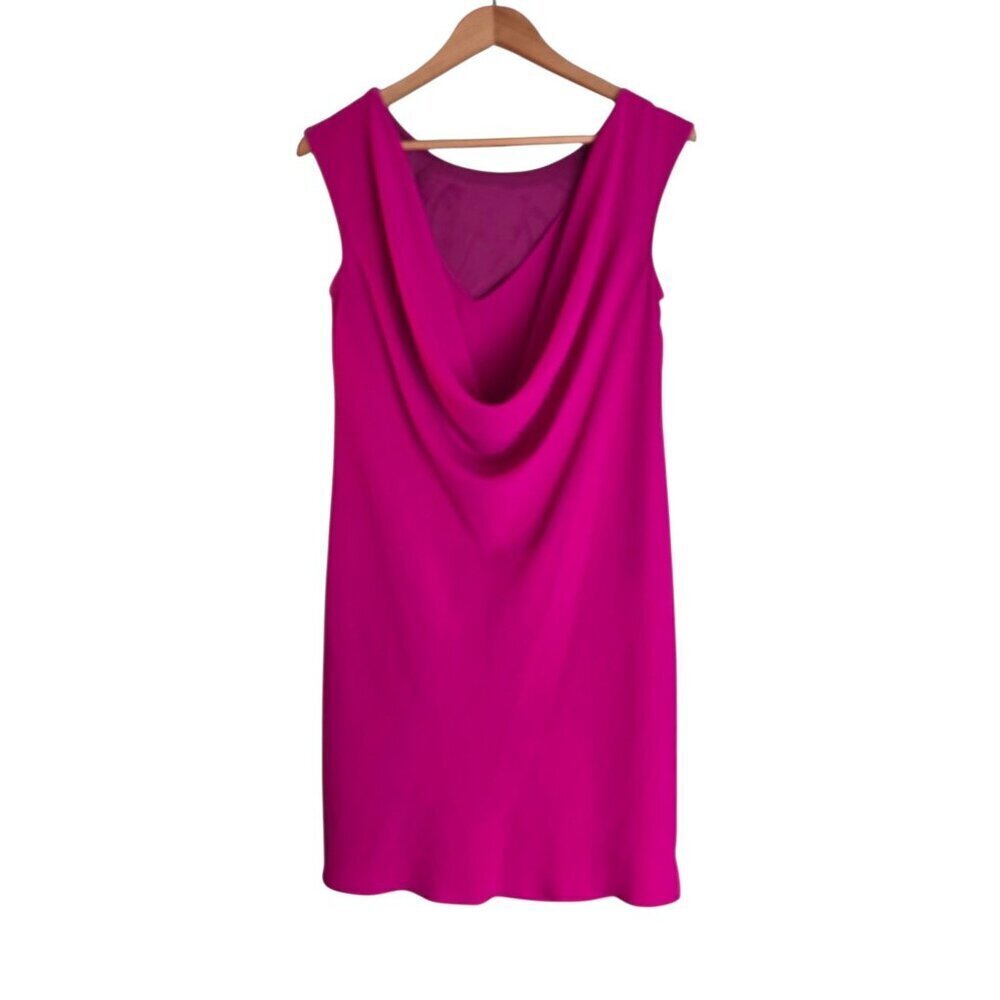 Women's - Trina Turk Horizon Draped Back Sheath Dress, Size 2 - Picture 8 of 10